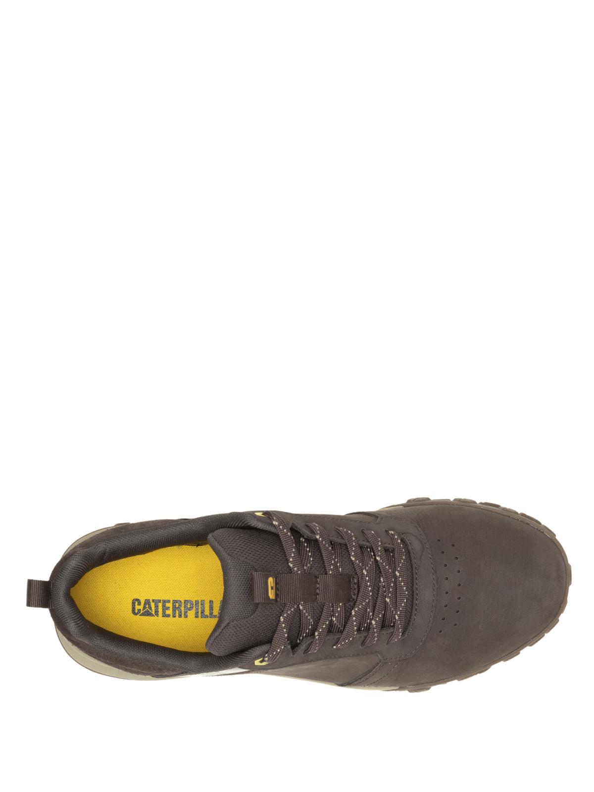 Zapatilla Cuero Hombre Hex Ready Lo Café Cat