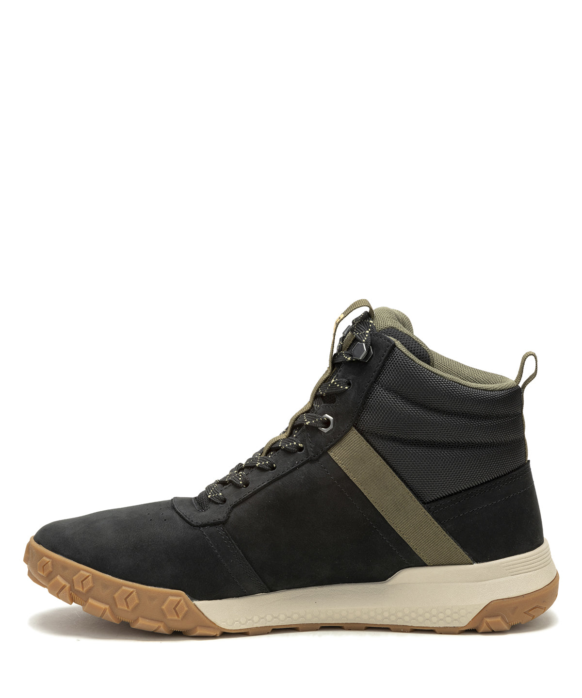 Zapatilla Con Caña Casual Hombre Hex Ready Mid Negro Cat