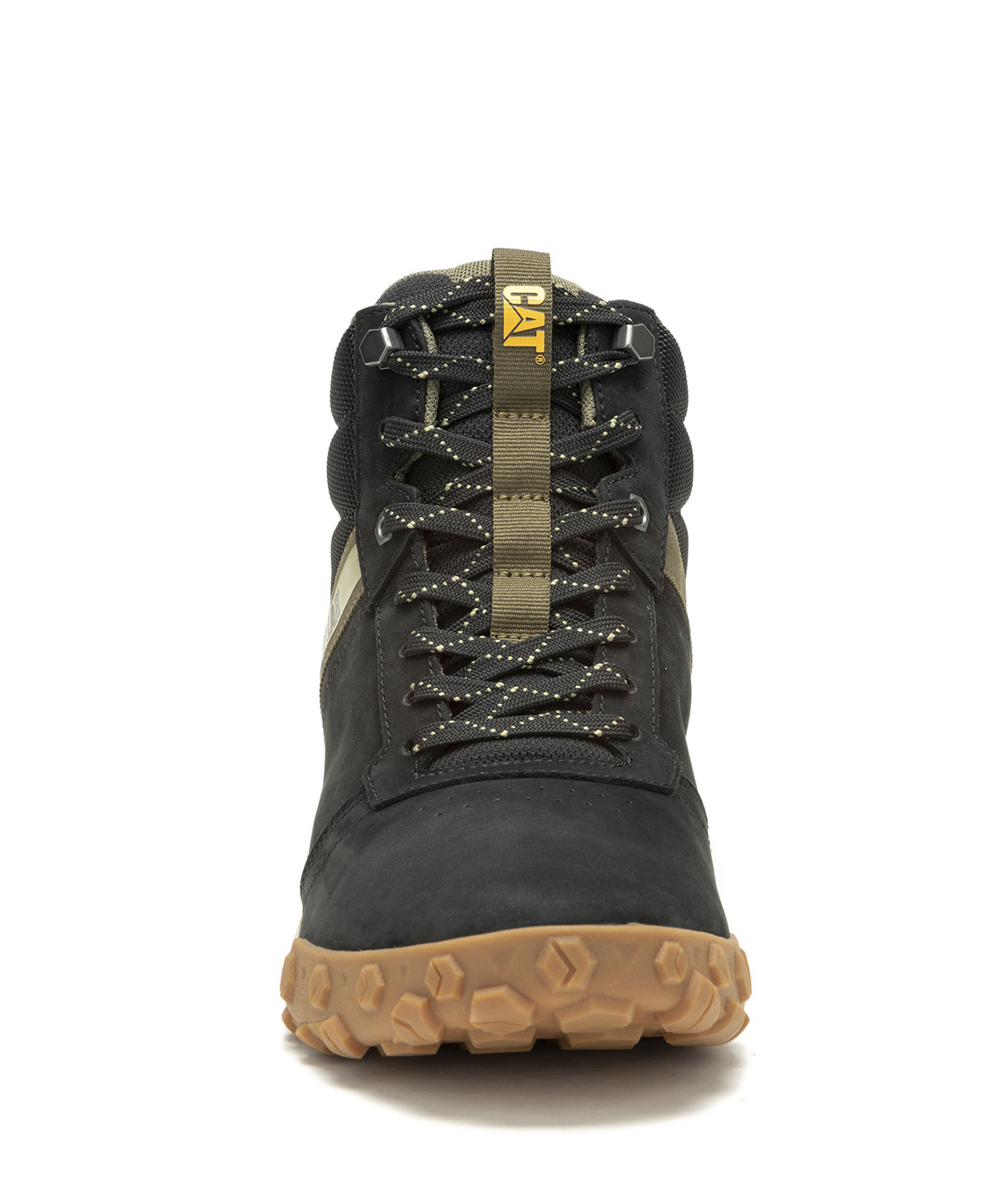 Zapatilla Con Caña Casual Hombre Hex Ready Mid Negro Cat