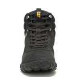 Zapatilla Con Caña Cuero Hombre Hex Ready Mid Negro Cat