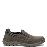 Zapatilla Cuero Hombre Threshold Slip On Gris Pardo Cat