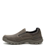 Zapatilla Cuero Hombre Threshold Slip On Gris Pardo Cat