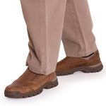 Zapatilla Cuero Hombre Threshold Slip On Café Oscuro Cat