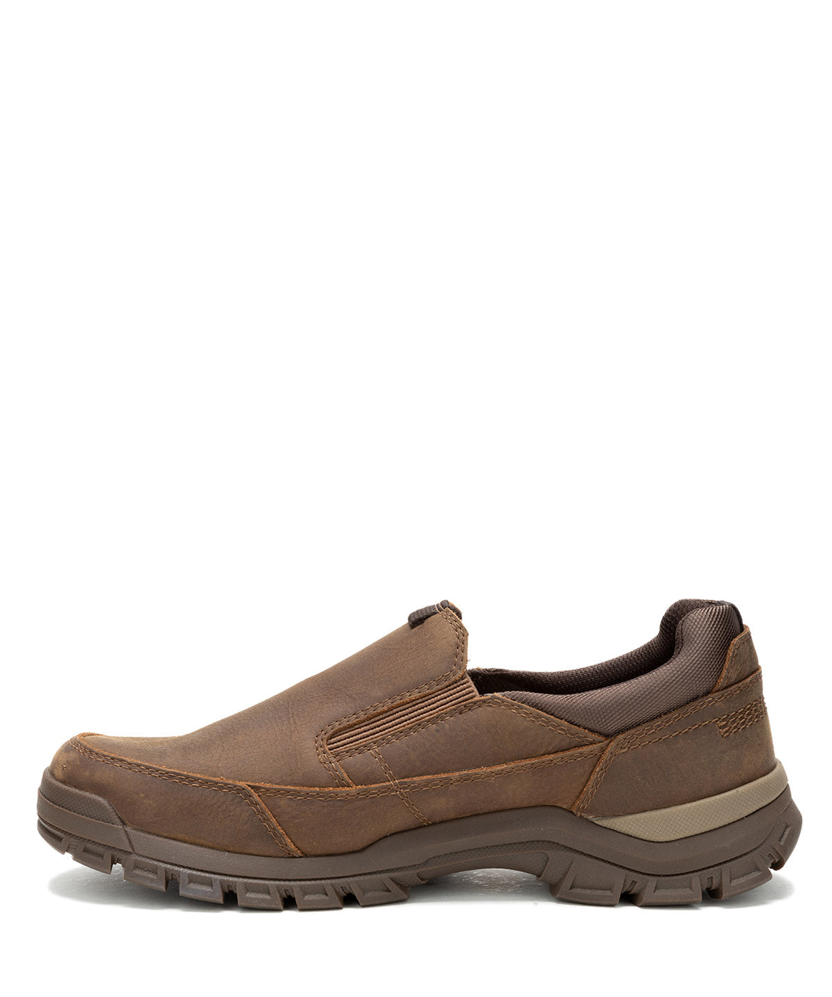 Zapatilla Cuero Hombre Threshold Slip On Café Oscuro Cat