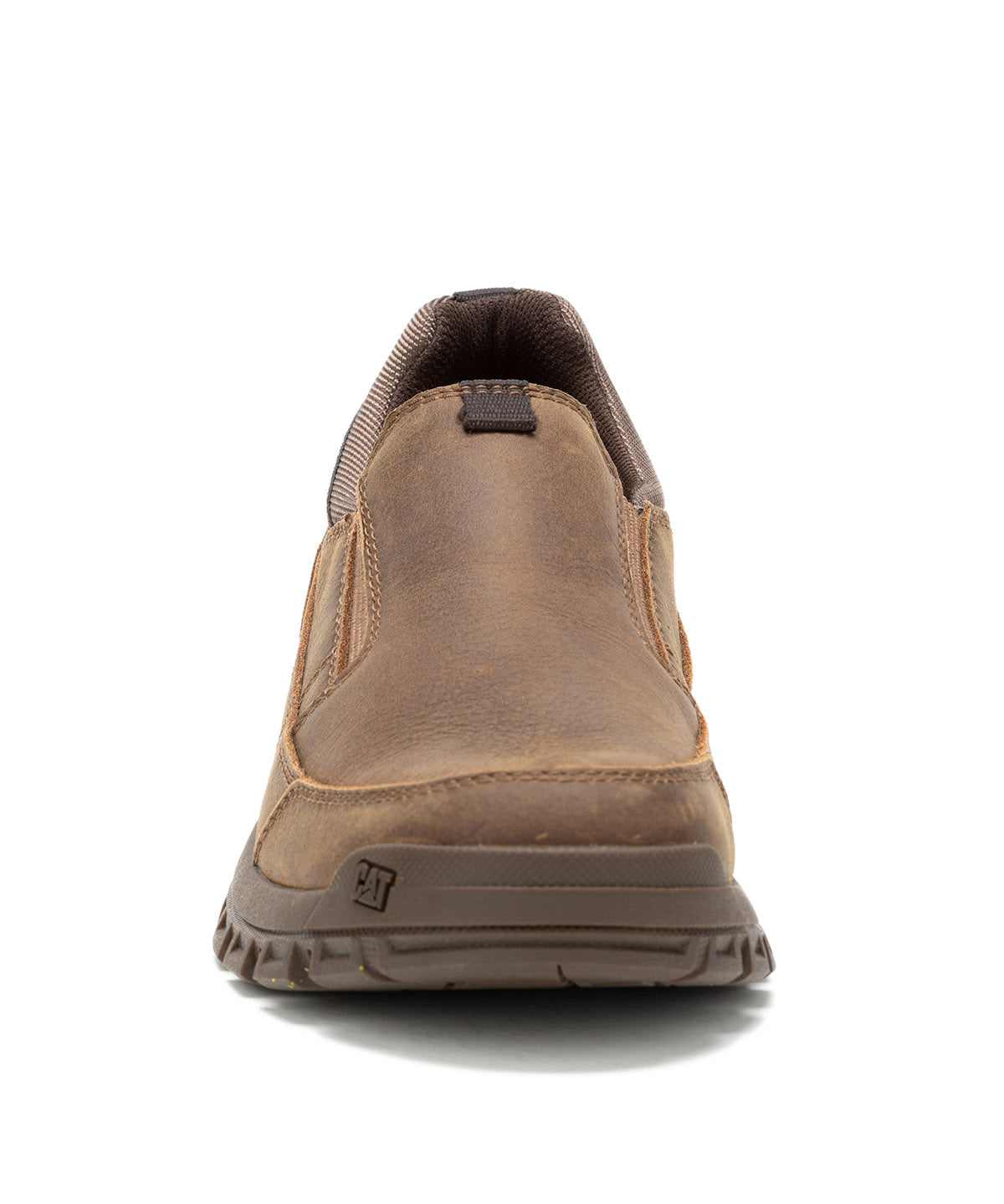 Zapatilla Cuero Hombre Threshold Slip On Café Oscuro Cat