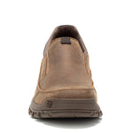Zapatilla Cuero Hombre Threshold Slip On Café Oscuro Cat