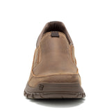 Zapatilla Cuero Hombre Threshold Slip On Café Oscuro Cat