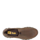 Zapatilla Cuero Hombre Threshold Slip On Café Oscuro Cat