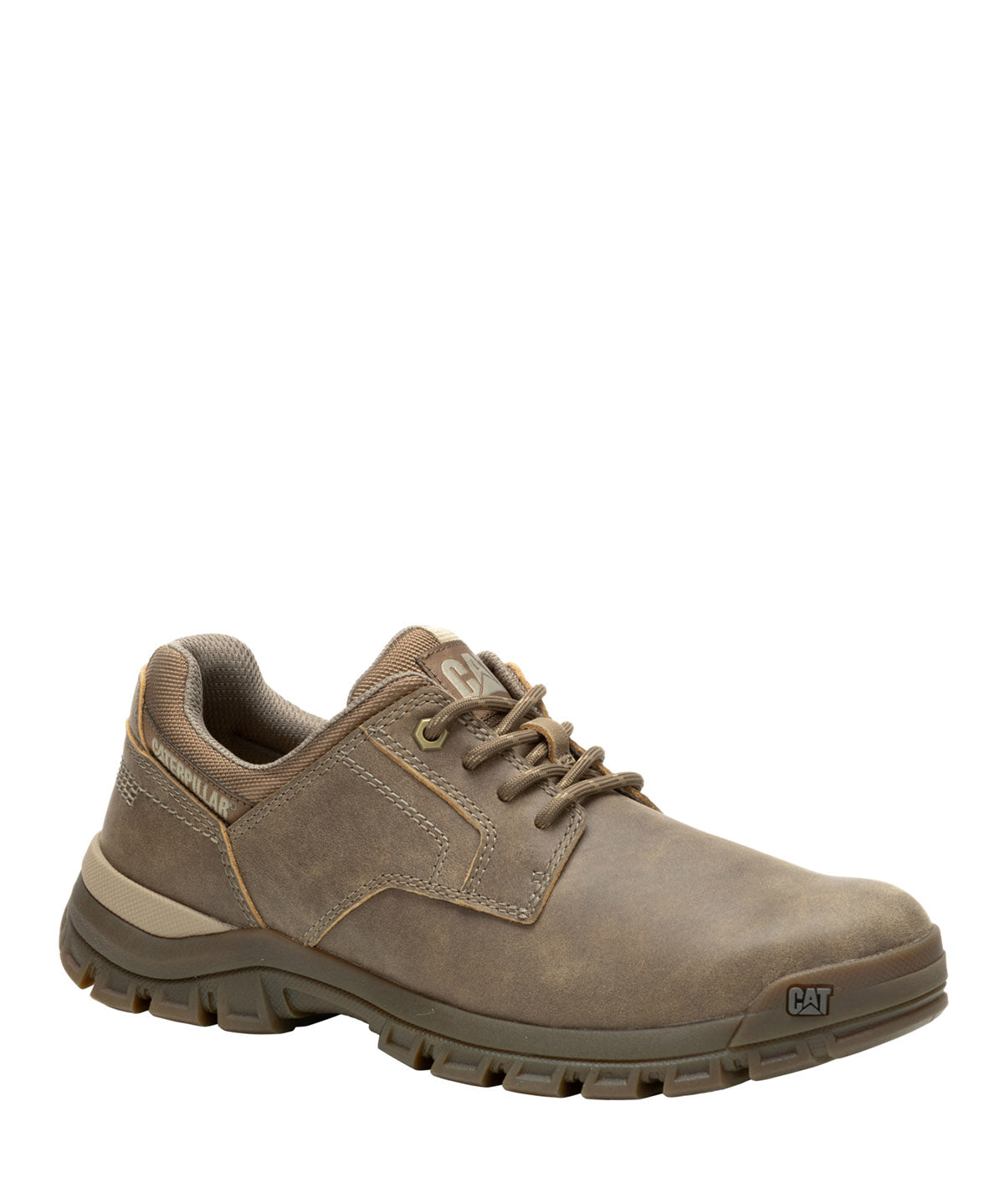 Zapatilla Cuero Hombre Threshold Low Café Oscuro Cat