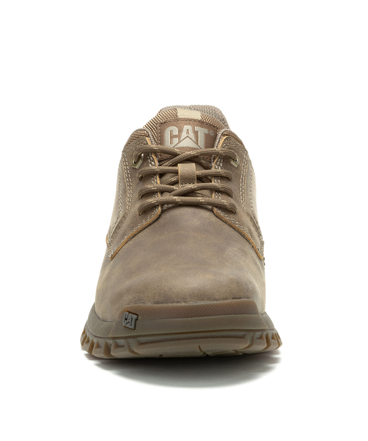 Zapatilla Cuero Hombre Threshold Low Café Oscuro Cat
