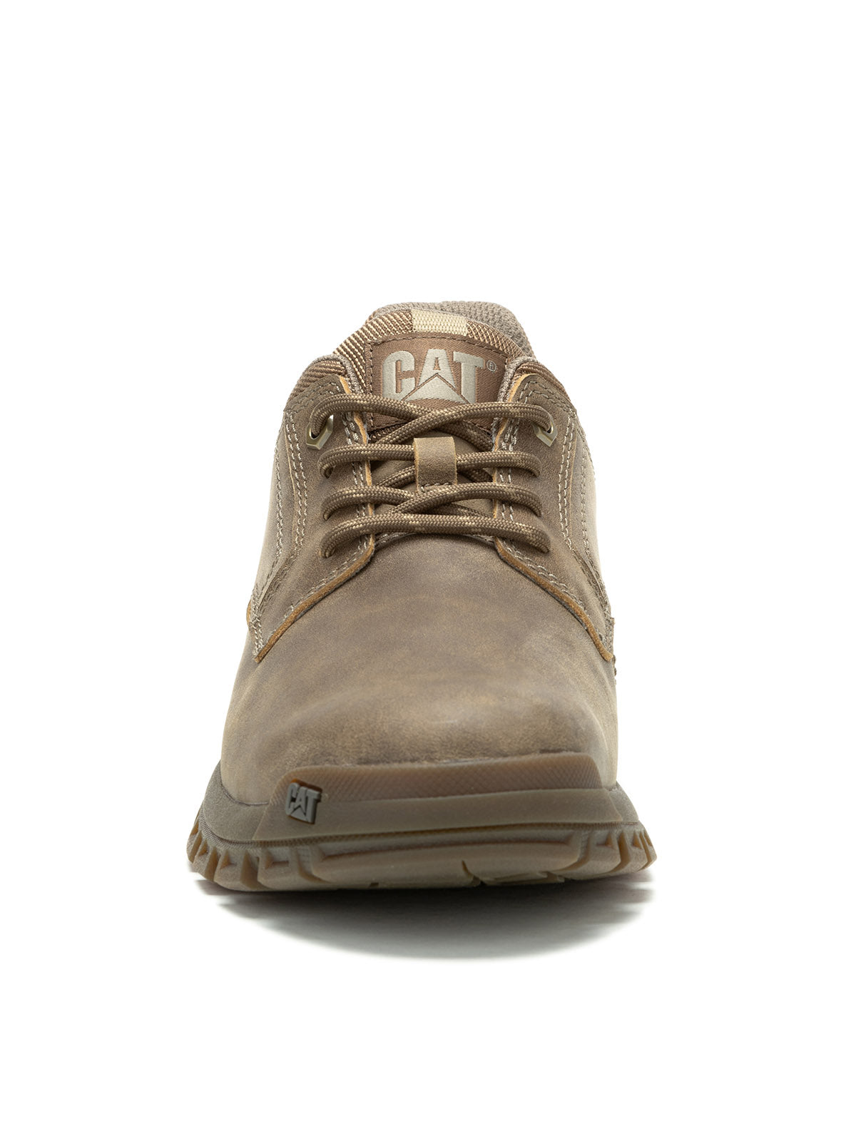 Zapatilla Cuero Hombre Threshold Low Café Oscuro Cat