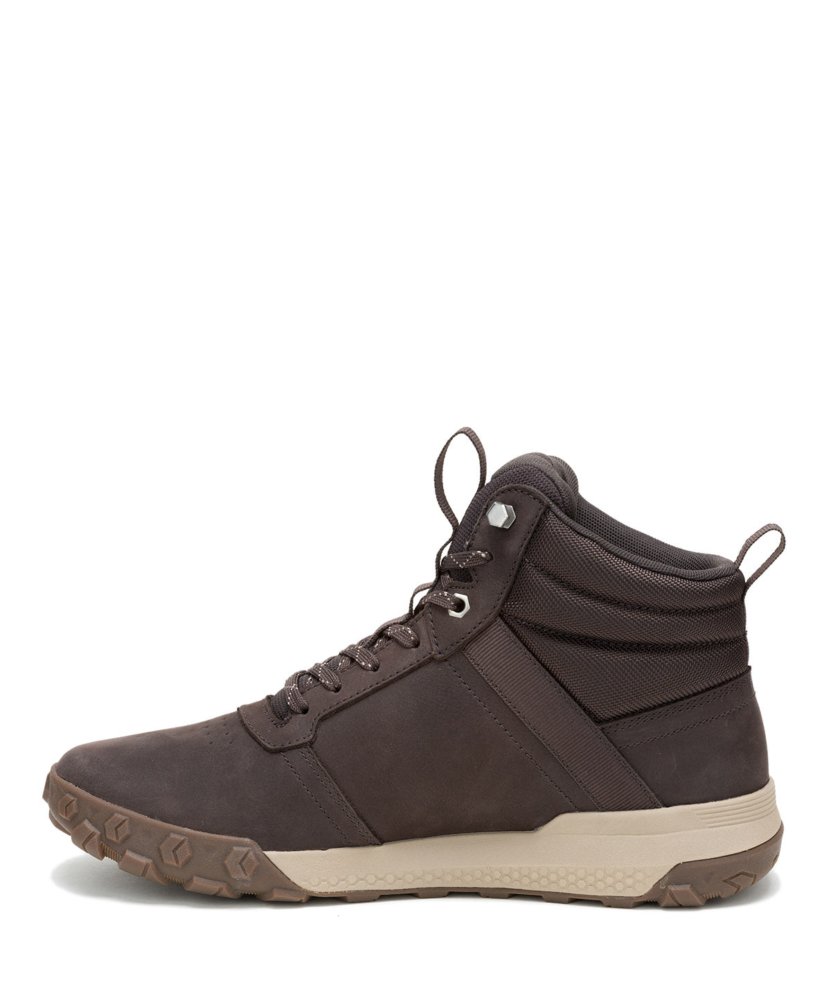 Botín Waterproof Hombre Hex Ready Mid Café Cat