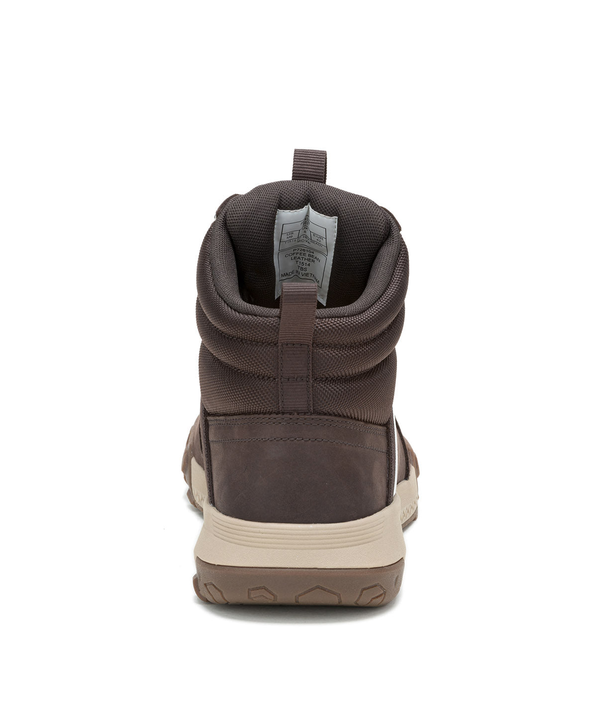 Botín Waterproof Hombre Hex Ready Mid Café Cat