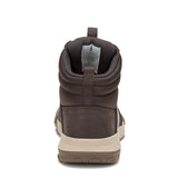Botín Waterproof Hombre Hex Ready Mid Café Cat