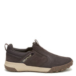 Slip On Cuero Hombre Hex Ready Café Oscuro Cat