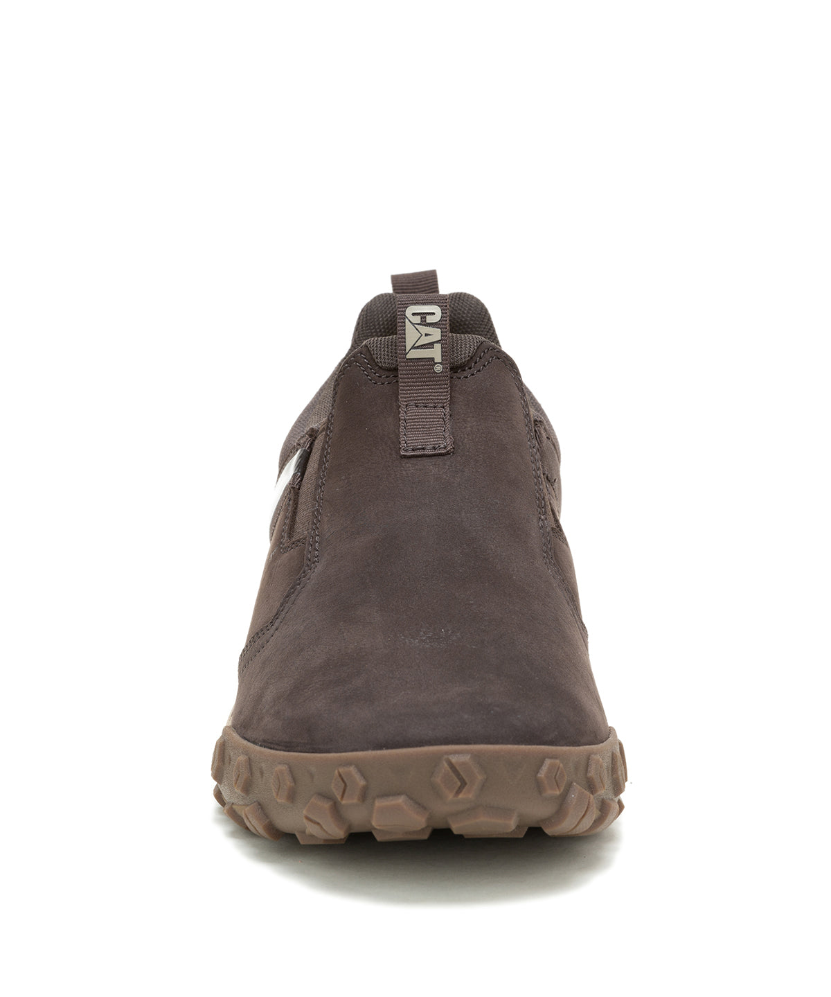 Slip On Cuero Hombre Hex Ready Café Oscuro Cat