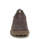 Slip On Cuero Hombre Hex Ready Café Oscuro Cat