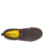 Slip On Cuero Hombre Hex Ready Café Oscuro Cat