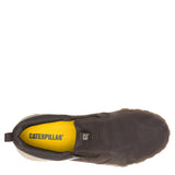 Slip On Cuero Hombre Hex Ready Café Oscuro Cat