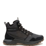 Zapatilla Con Caña Hombre Colorado Sneaker Canvas Negro Cat