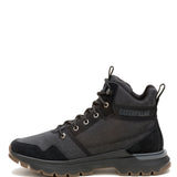 Zapatilla Con Caña Hombre Colorado Sneaker Canvas Negro Cat