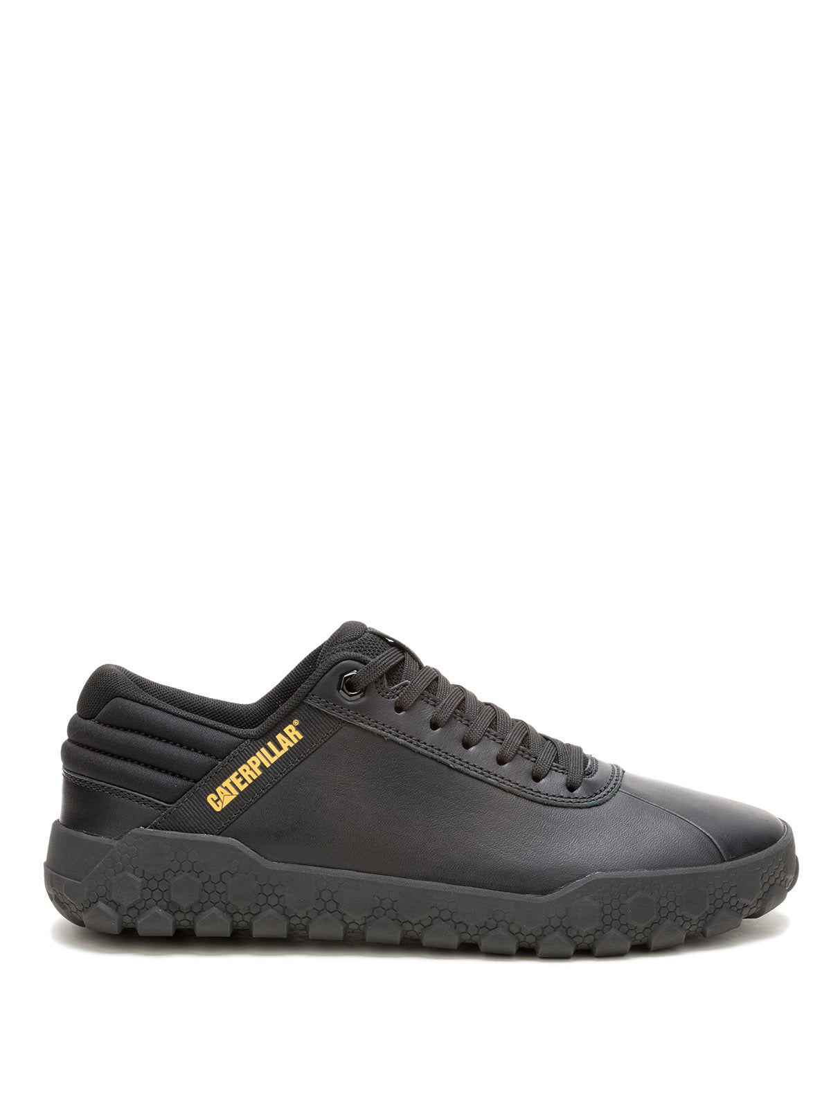 Zapatilla Cuero Hombre Hex + Negro Cat