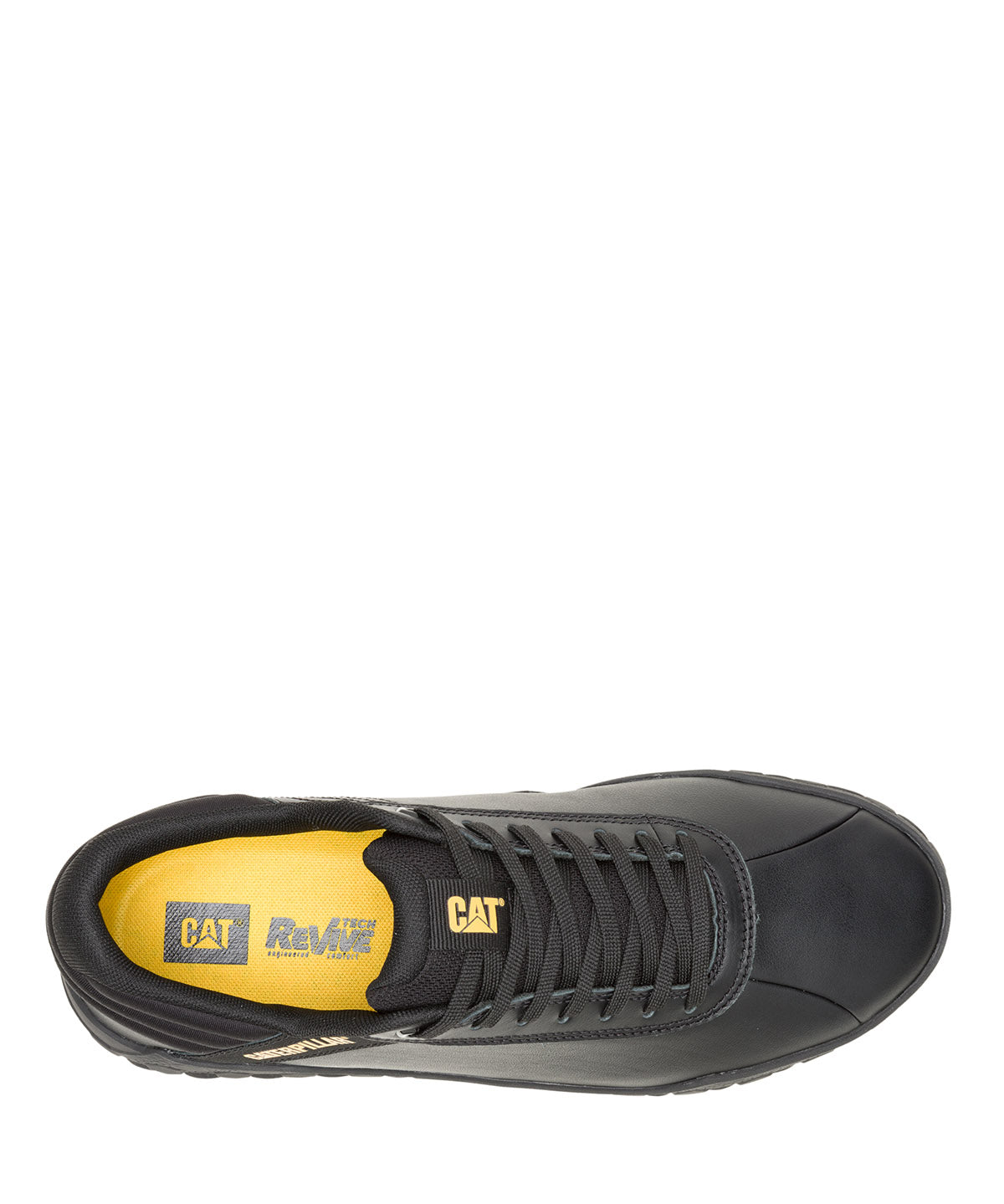 Zapatilla Cuero Hombre Hex + Negro Cat