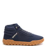 Zapatilla Con Caña Canvas Hombre Hex + Mid Azul Oscuro Cat