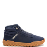 Zapatilla Con Caña Canvas Hombre Hex + Mid Azul Oscuro Cat