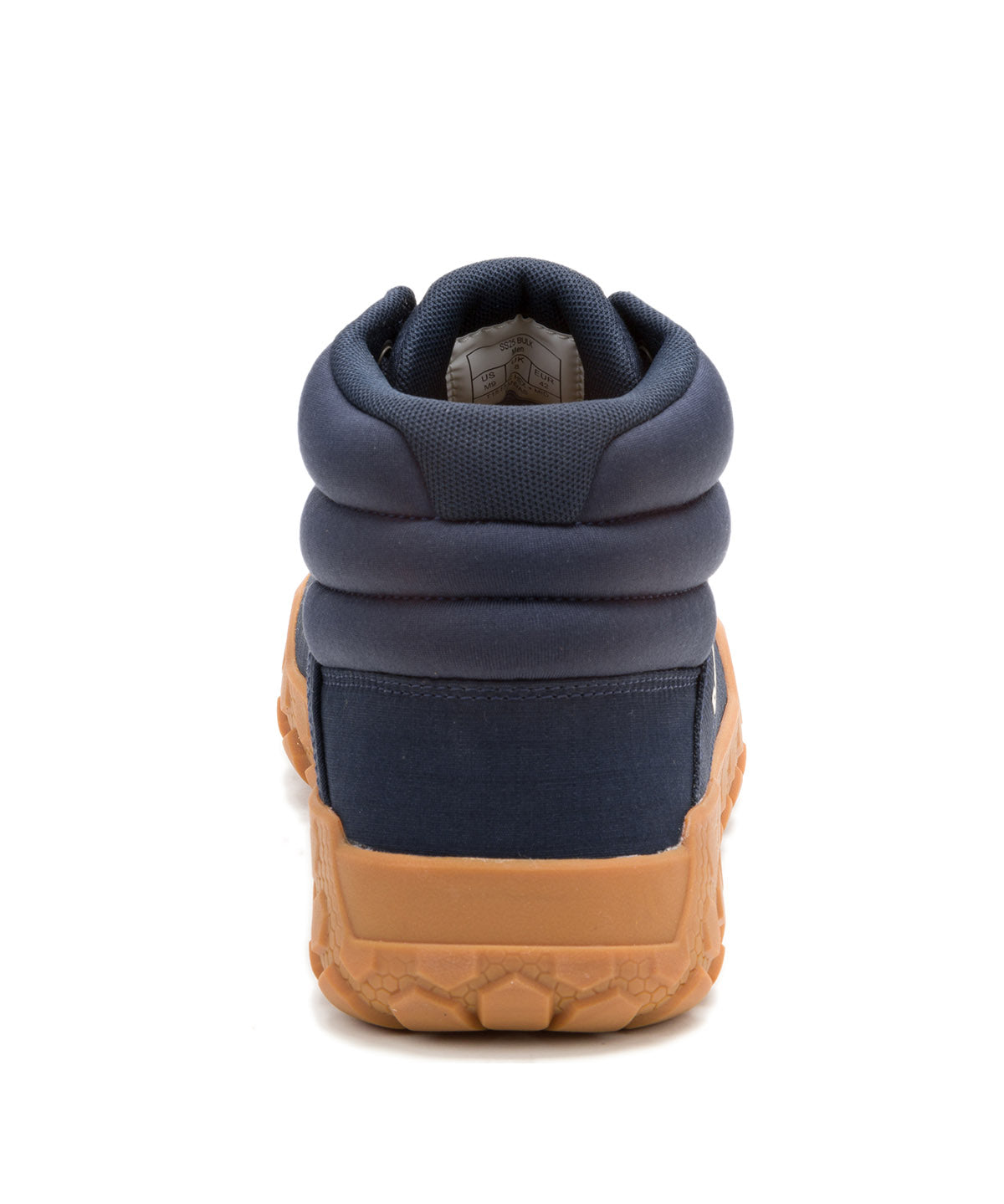 Zapatilla Con Caña Canvas Hombre Hex + Mid Azul Oscuro Cat