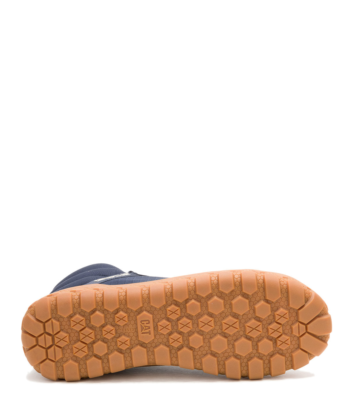 Zapatilla Con Caña Canvas Hombre Hex + Mid Azul Oscuro Cat