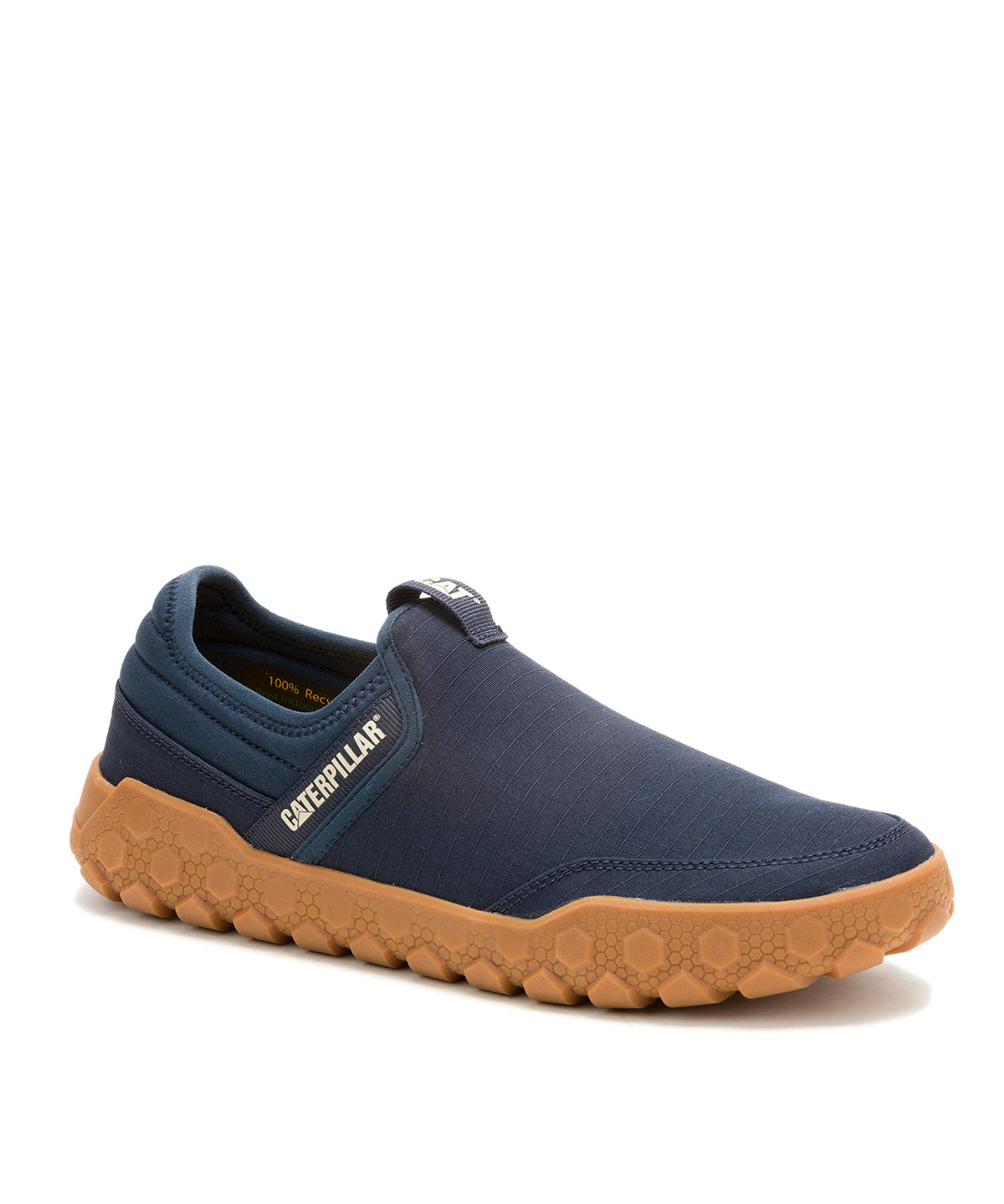 Zapatilla Slip On Hombre Hex + Azul Cat