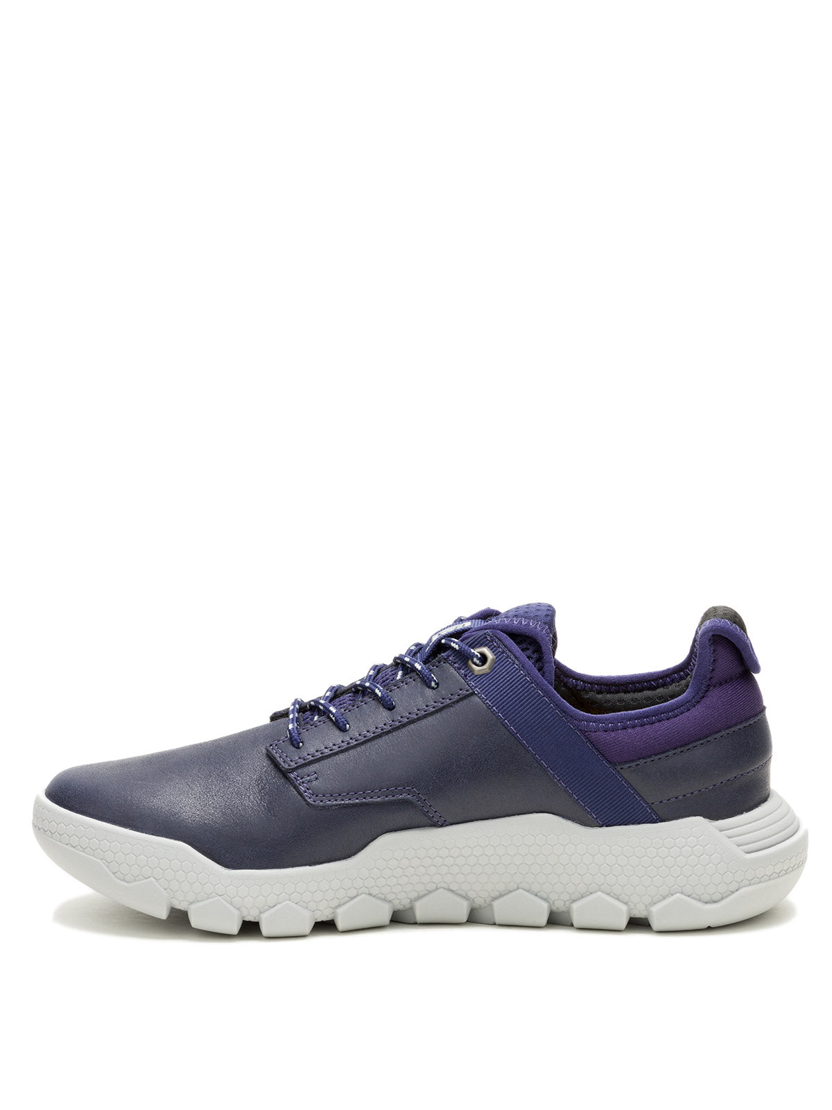 Zapatilla Cuero Hombre Hex Lite Azul Cat