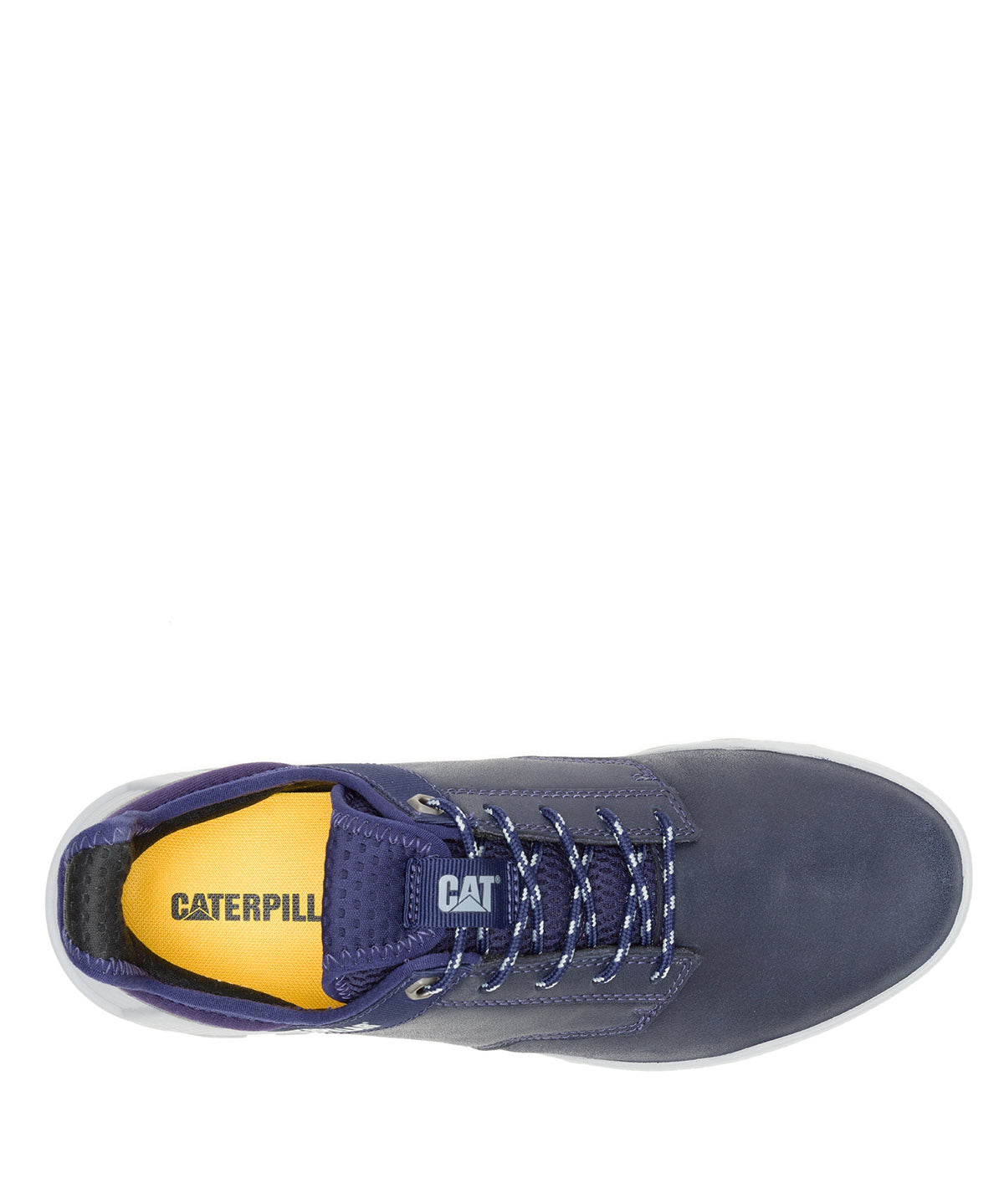 Zapatilla Cuero Hombre Hex Lite Azul Cat