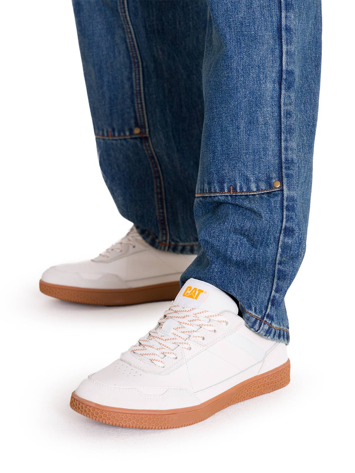 Zapatilla Casual Hombre Pause Retro Blanco Cat