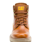 Botín de Cuero Hombre Colorado 2.0 Café Cat