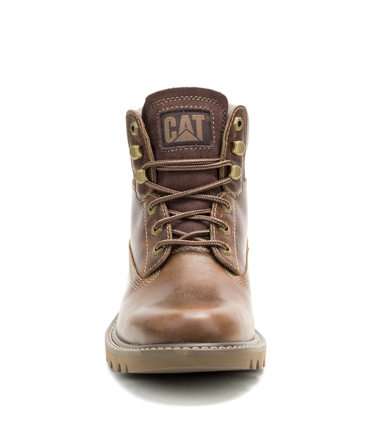 Botín de Cuero Hombre Colorado 2.0 Café Oscuro Cat