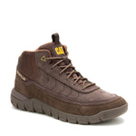 Zapatilla Caña Alta Hombre Versage Mid Café Oscuro Cat