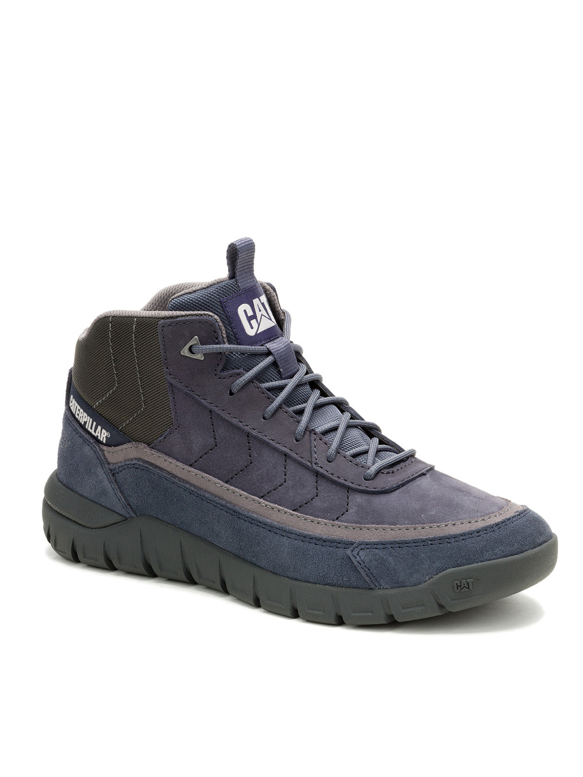 Zapatilla Caña Alta Hombre Versage Mid Azul Cat