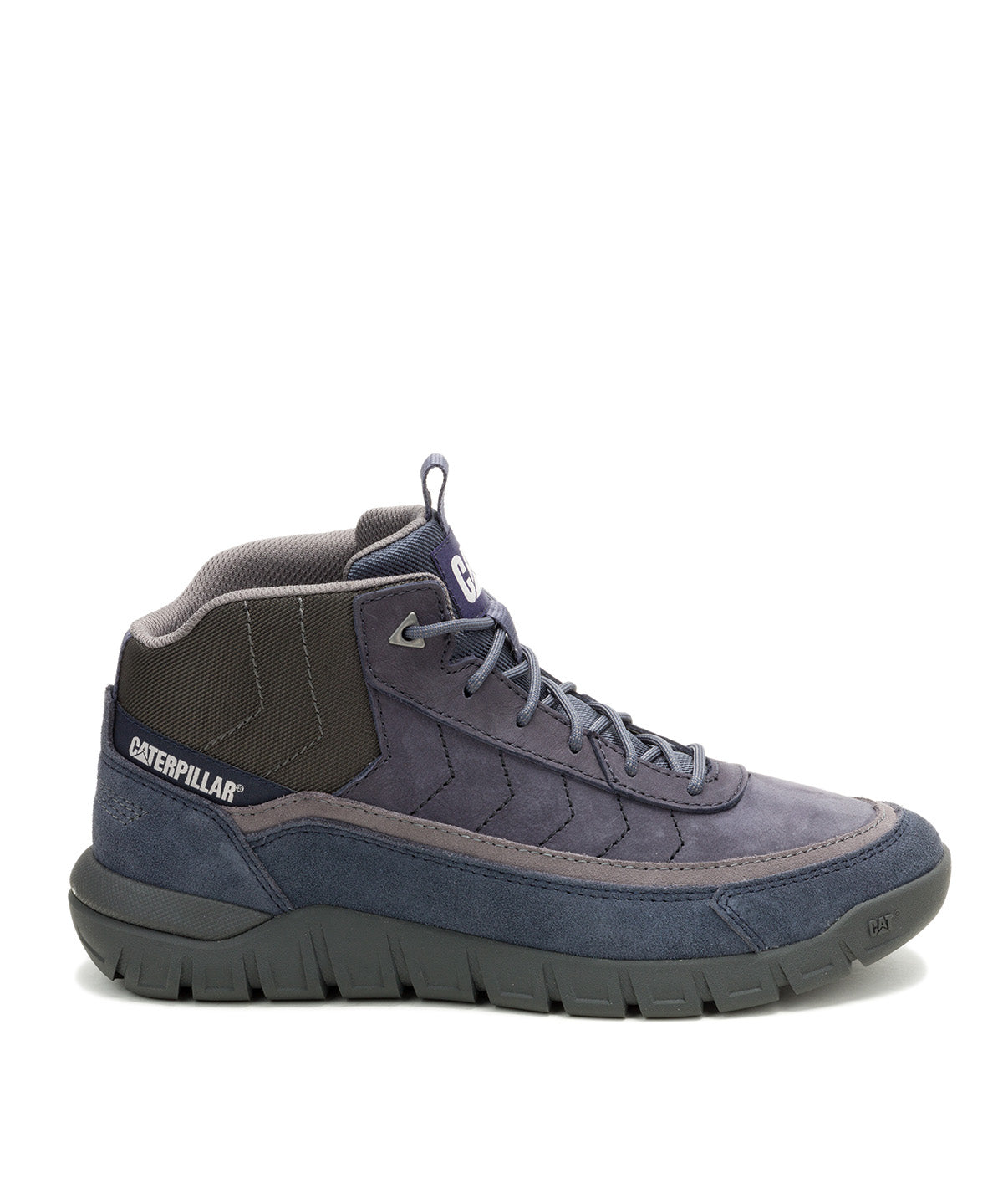Zapatilla Caña Alta Hombre Versage Mid Azul Cat
