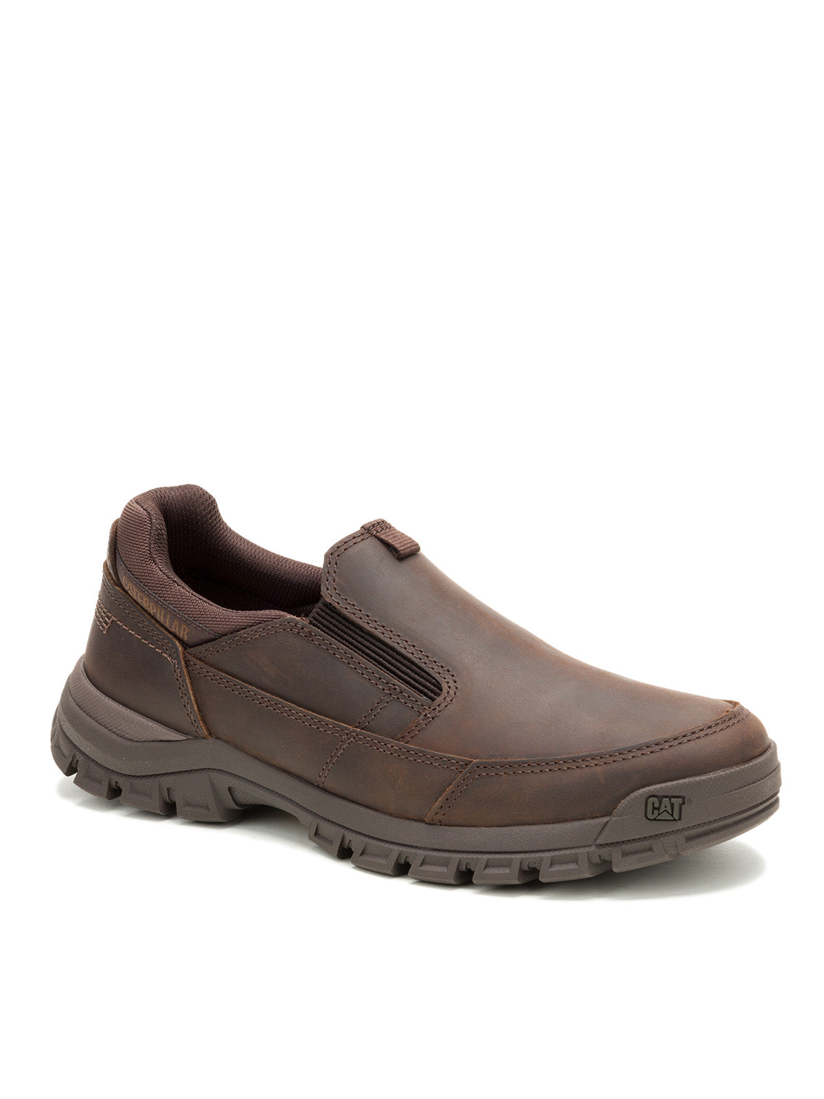 Zapatilla Cuero Hombre Threshold Slip On Café Cat