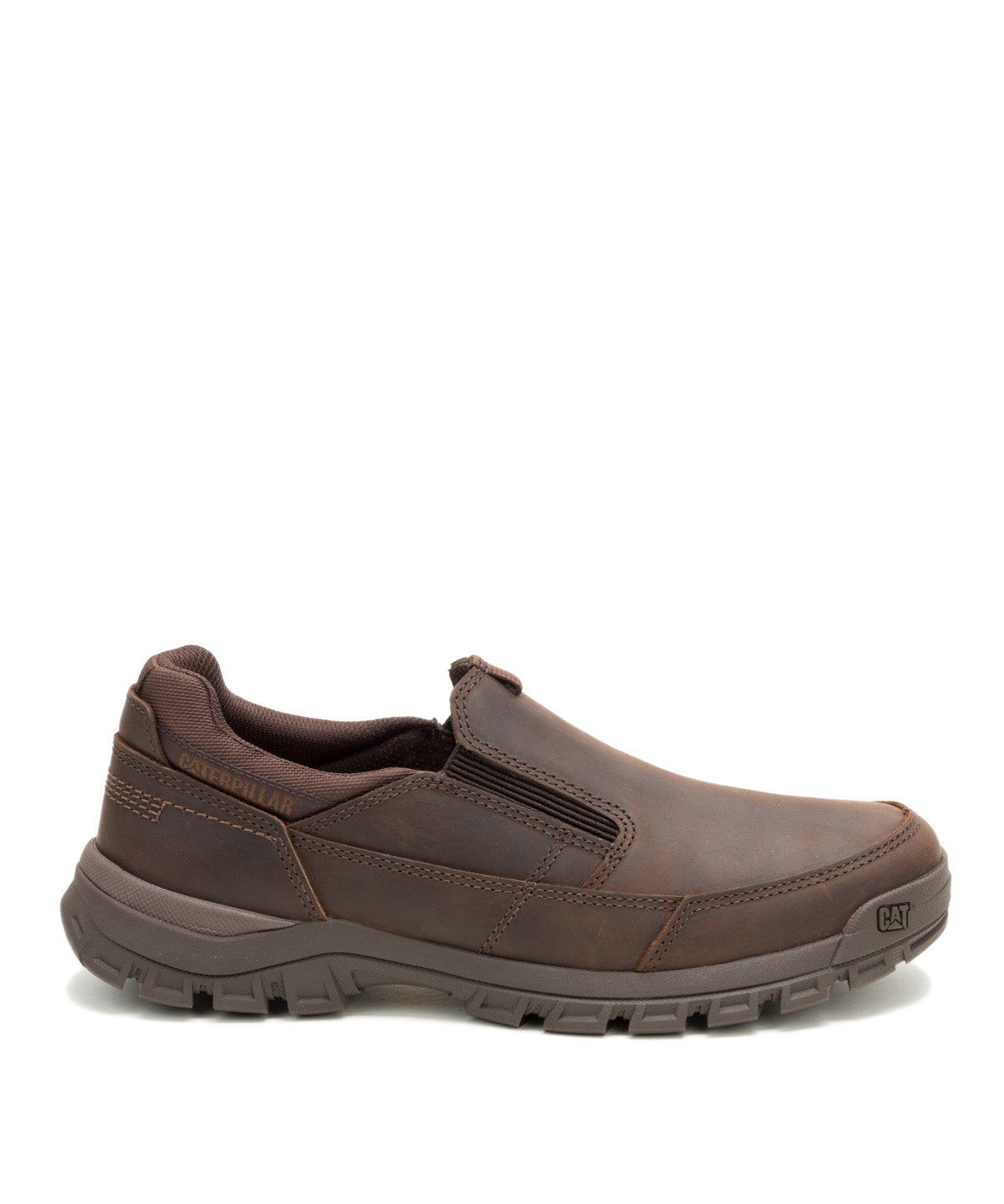 Zapatilla Cuero Hombre Threshold Slip On Café Cat