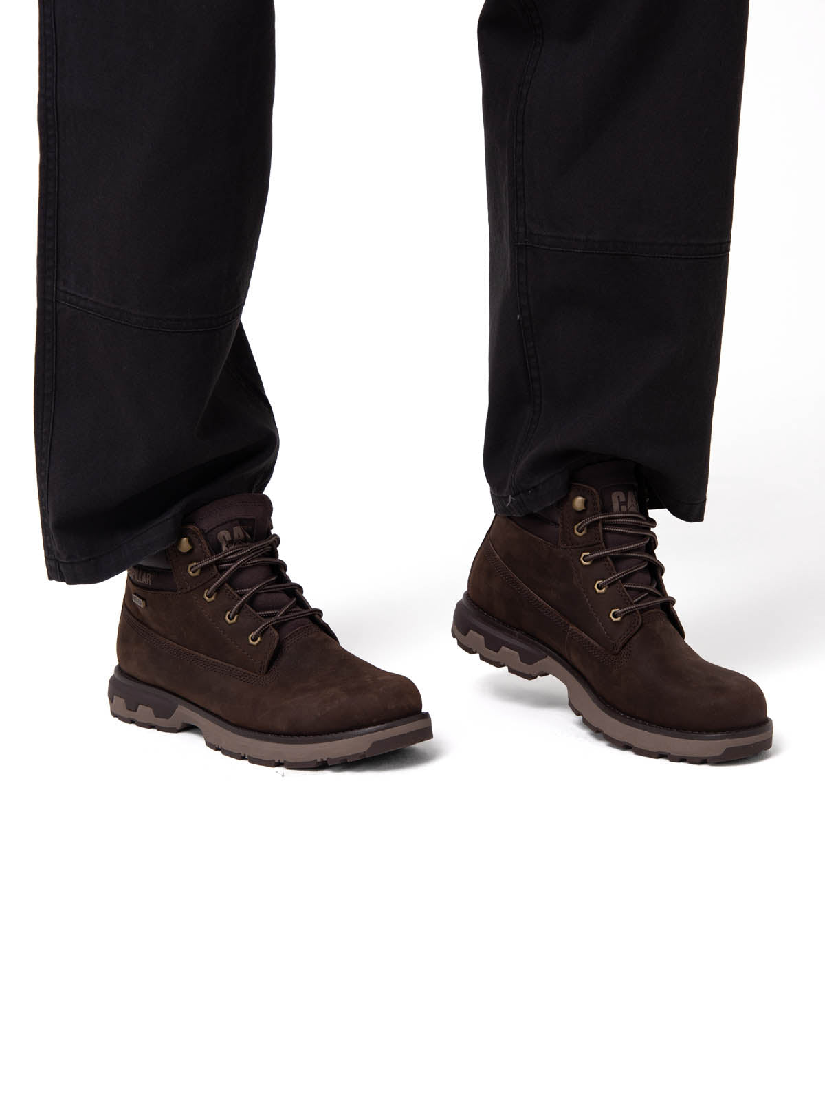 Botín de Cuero Hombre Pursue WP Café Cat