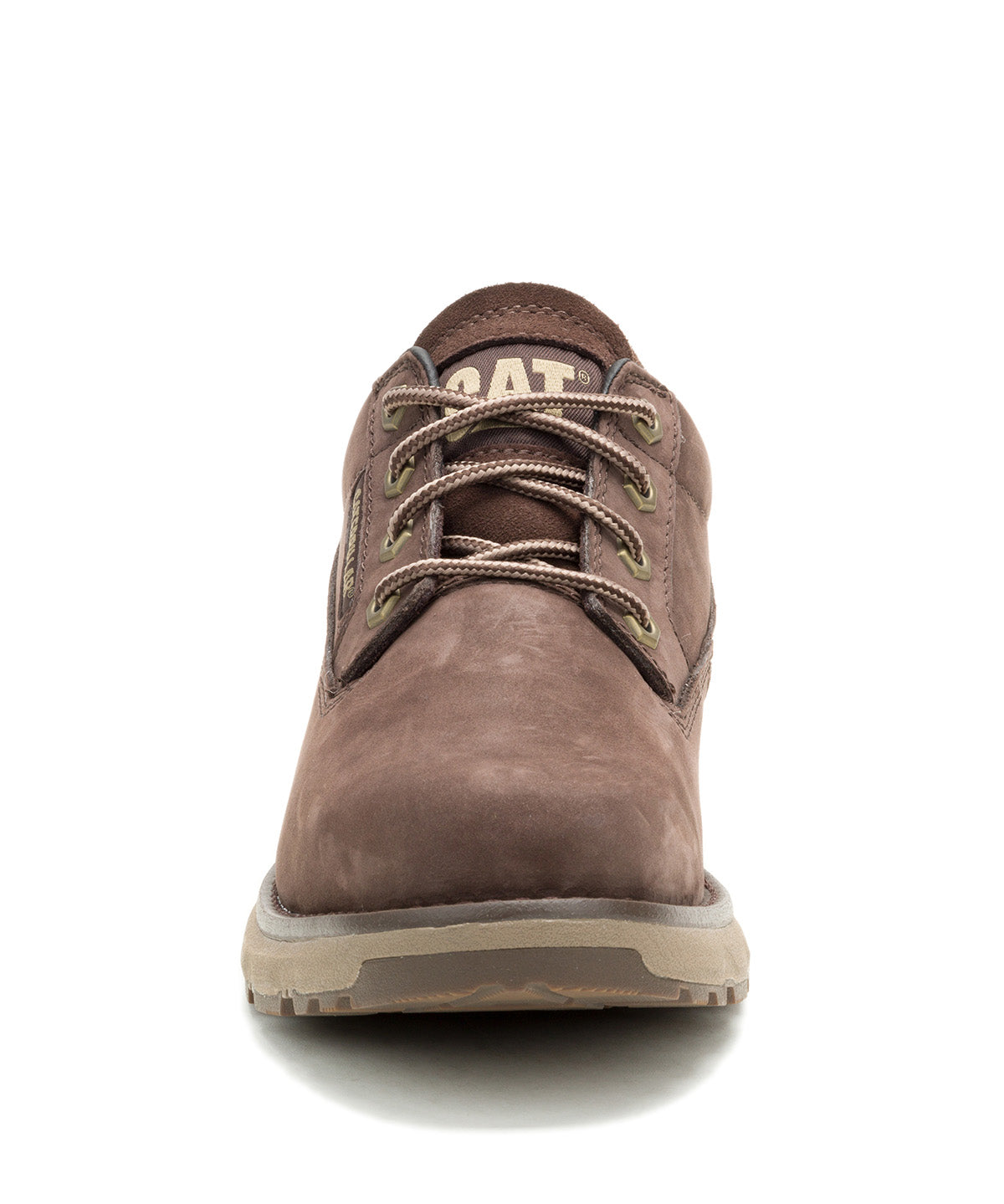 Zapatilla de Cuero Hombre Pursue Lo Café Cat