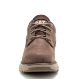 Zapatilla de Cuero Hombre Pursue Lo Café Cat