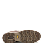 Zapatilla de Cuero Hombre Pursue Lo Café Cat