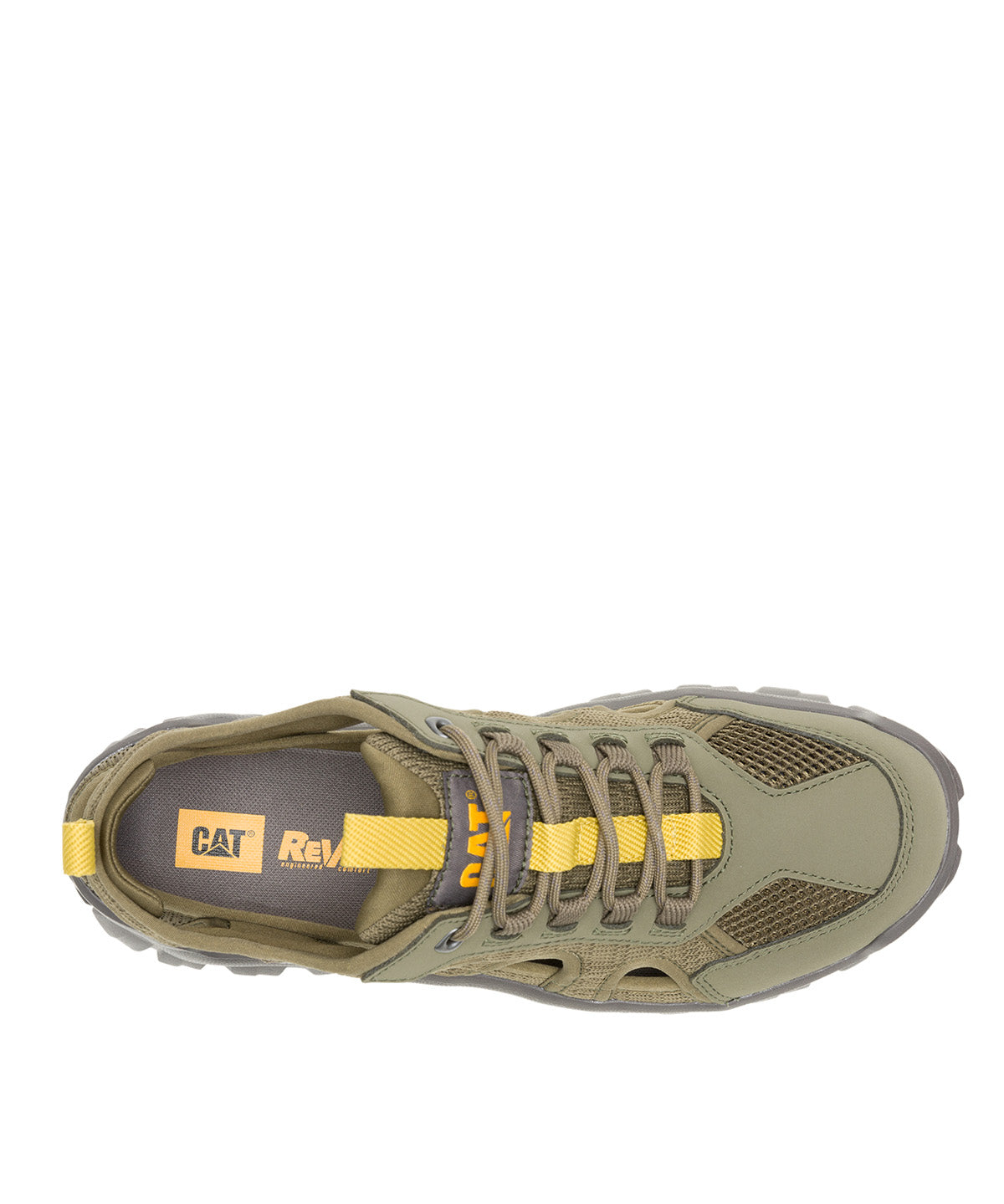 Sandalia Hombre Intruder Lite Air Flo Oliva Cat