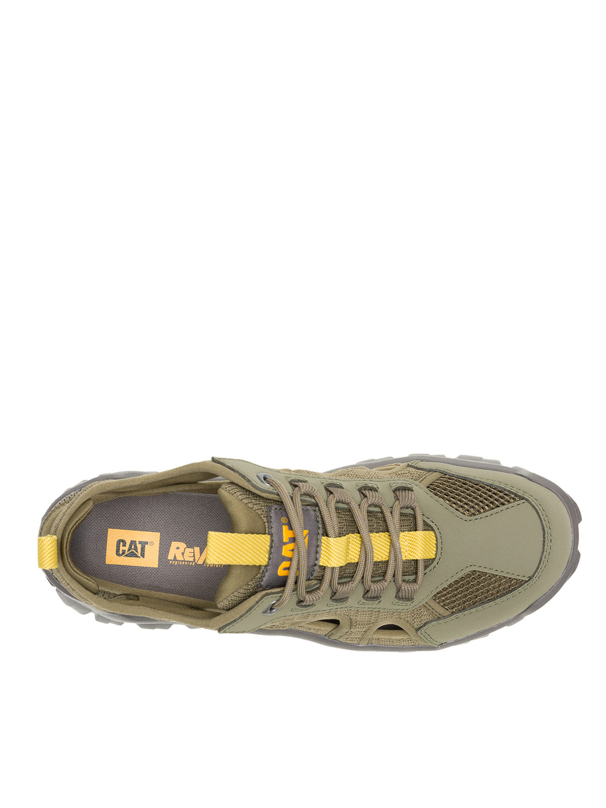Sandalia Hombre Intruder Lite Air Flo Oliva Cat