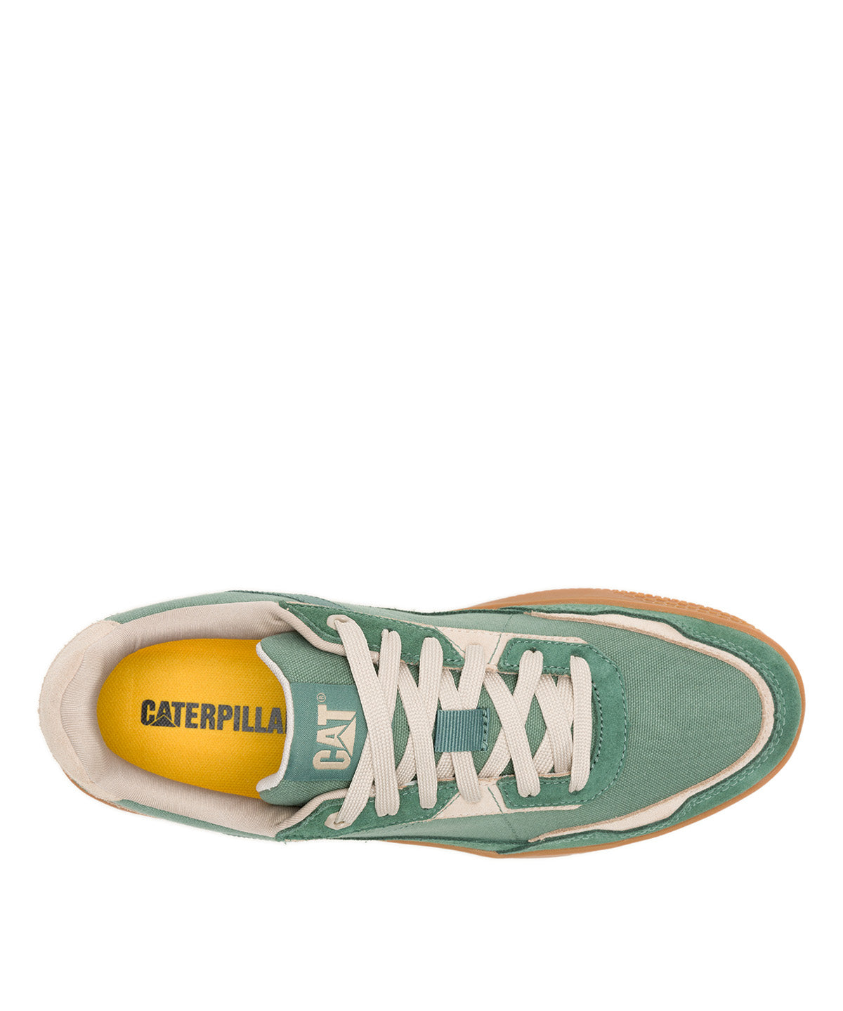 Zapatilla Hombre Pause Retro Canvas Verde Cat
