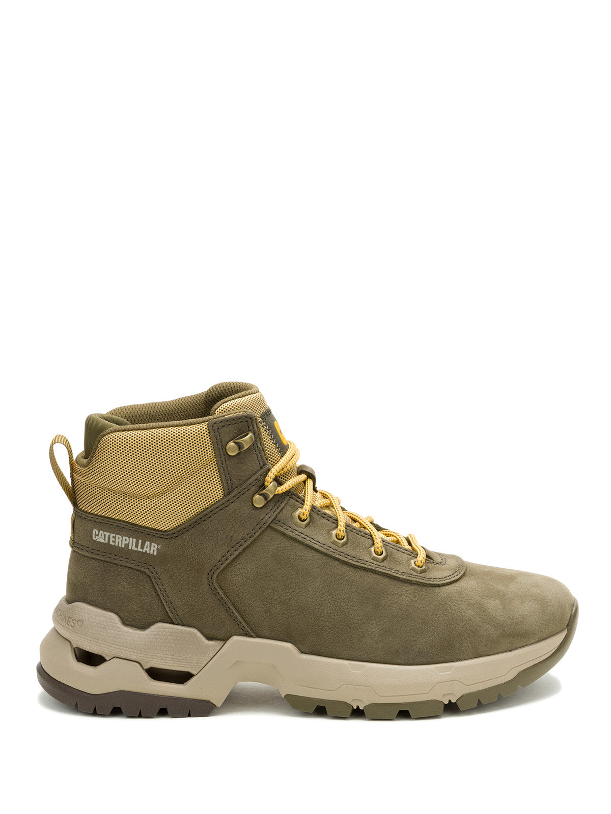 Zapatilla Con Caña Hombre Surge Hiker Verde Oliva Cat